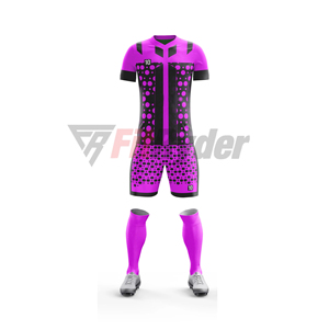 Lo último 100% poliéster transpirable personalizado sublimación diseño patrones manga corta fútbol Jersey ropa de fútbol hombres uniformes de fútbol - Product Image 1