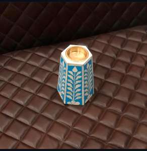 Incrustation d'os brûleur arabe fait à la main en résine brûleur d'encens Ramadan Bakhoor brûleur au prix de gros - Product Image 1