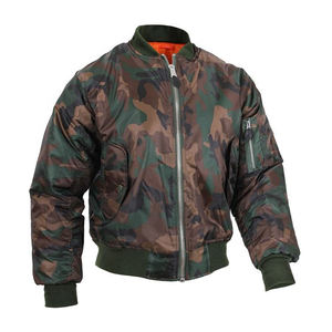 High Quality Winter <b>Men's</b> Waterproof Polyester Oversized Zip-Up Bomber <b>Racer</b> <b>Jacket</b> with Custom Front Logo - Product Image 5