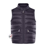 Chaleco Acolchado Unisex Ultraligero, Casual, Transpirable, de Invierno, con Logotipo Personalizado