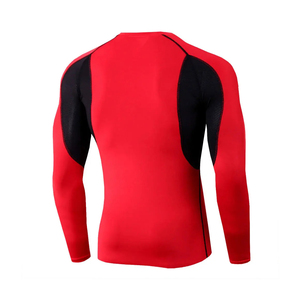 Precio al por mayor Hombres de manga larga Rash Guard MMA Rush Equipo de compresión Producto de alta calidad - Product Image 3