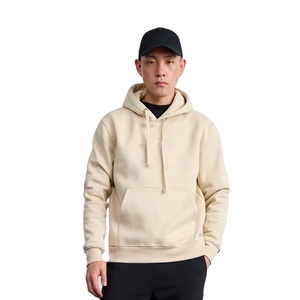 เสื้อฮู้ดผู้ชายสไตล์ Urban ผ้าคอตตอนฟลีซหนา 500 GSM สำหรับฤดูหนาว เสื้อสตรีทแวร์ สั่งผลิตได้ตามแบบ OEM แบรนด์ส่วนตัว โรงงาน - Product Image 1