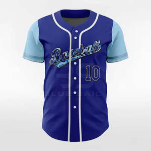 Camiseta de Béisbol Deportiva de Color Sólido, Camiseta de Béisbol de Secado Rápido, Camiseta de Béisbol Ajustada para Hombre - Product Image 1