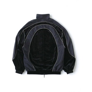 Veste coupe-vent pour homme à demi-zip, veste de sport coupe-vent, survêtement personnalisé pour homme, tenue de jogging, ensemble en nylon, survêtement - Product Image 3