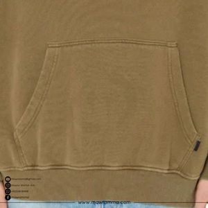 Sudadera con Capucha Oversize Unisex de Invierno, 100% Algodón, Forro Polar Grueso, con Logotipo Personalizado, Apliques Bordados, Bolsillo Estampado - Product Image 2