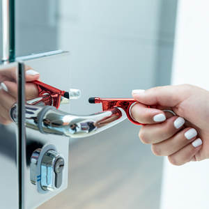 Porte-clés Anticontact Cadeaux et Primes Collection protection hygiénique M726697-334 - Product Image 4