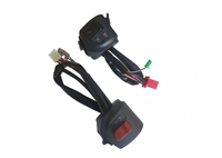 Interrupteur de guidon gauche/droite Bajaj Pulsar 135 (phare, démarrage, arrêt) – Qualité OEM pour Pulsar 135 LS 150 180 200NS 220F – Ajustement direct