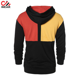 Men's Premium Quality 2023 Custom Two-Tone OEM Pullover Hoodie 100% Polyester Fitness Sports Gym - Product Image 2