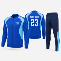 Gilet d'entraînement de football vierge 100 % polyester OEM ODM à séchage rapide avec poches, coupe régulière, pour tenue de match personnalisée pour équipes sportives