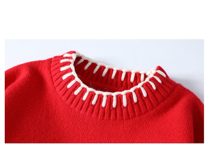 Suéter de Punto Personalizado para Hombre, Corte Ajustado, Cálido para Invierno, Suave, 100% Algodón, Manga Larga, Moda Casual, Cuello Redondo, Logotipo Frontal - Product Image 5