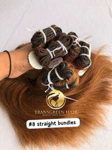 100% สำหรับต่อผมตรงยาว22นิ้วขนมิงค์จากกัมพูชา - Product Image 6