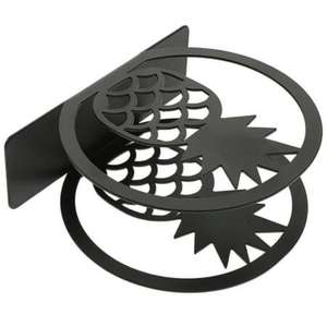 Servilletero de metal antiguo con impresionante diseño de desplazamiento adornado para una lujosa decoración del hogar y elegantes ajustes de mesa - Product Image 6