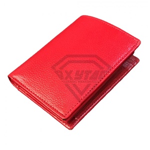 Cartera de cuero genuino personalizable para hombre superventas de alta calidad con patrón de logotipo y función RFID recién llegado a la venta - Product Image 1