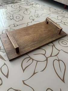 Bandeja Rectangular de Madera de Lujo Hecha a Mano, 1.5 cm de Grosor, Apta para Lavavajillas y Sostenible, Diseño Meena, Precio Razonable - Product Image 5