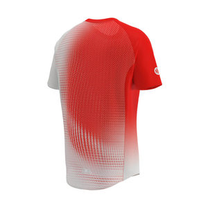 Camiseta de Compresión para Hombre, para Trail Running, Color Rojo DAWN, 100% Poliéster, Tejido de Punto - Product Image 2
