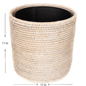Sunbury <b>Wicker</b> Open Waste <b>Basket</b> Handmade <b>Storage</b> <b>Basket</b> Wholesale eco-friendly Made in Viet Nam - Product Image 2