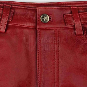 Services OEM Dernier style Pantalons en cuir décontractés légers pour hommes Design personnalisé de haute qualité Respirant Hiver Prix bas - Product Image 5