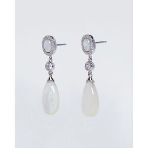 ต่างหูมุกทรงหยดน้ำ - Product Image 4