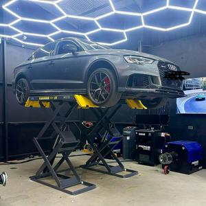 Elevador Hidráulico de Tijera para Autos de 3.5 Toneladas, Elevador Automotriz de Baja Altura para Garaje |   Elevador Hidráulico Tipo Tijera para Reparación de Automóviles, 3500 kg - Product Image 4