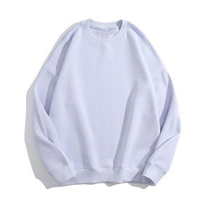 Sweat-shirt à manches longues en coton épais et polaire de qualité supérieure, sweat-shirt oversize pour femmes, OEM ODM, collection Offre Spéciale - Product Image 1