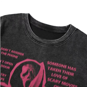 Stock de t-shirt uni à manches courtes pour hommes avec logo personnalisé 100% coton avec votre propre conception imprimée - Product Image 2