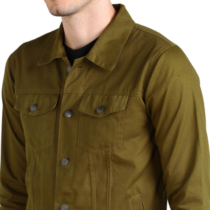 แจ็กเก็ตผ้าแคนวาสสำหรับผู้ชายสไตล์วินเทจชุดทำงานสำหรับฤดูใบไม้ร่วงแฟชั่นลำลองทนทานและใช้งานกลางแจ้ง - Product Image 4
