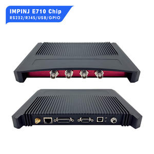 Lector RFID <span class=keywords><strong>UHF</strong></span> Fijo de <span class=keywords><strong>4</strong></span> Puertos TY624 Impinj E710, Potencia de RF de 33dbm, Comunicación RS232 USB RJ45 POE para Gestión de Almacenes Marathon - Product Image 1