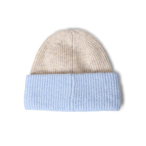 Bonnet tendance élégant Bonnet en tricot chaud unisexe avec broderie personnalisée Bonnet à revers personnalisé - Product Image 3