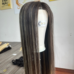 Sun Hair Company Highlight Closure HD Lace Front Glueless Peluca 200 Densidad Cabello crudo Extensiones de cabello humano vietnamita Perruques - Product Image 3
