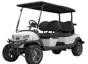 Carrito de Golf a Gasolina BEST 2025, Color Blanco Glaciar, 4 Marchas Adelante, Elevado, con Batería de Litio-Ion de Alta Potencia - Product Image 2