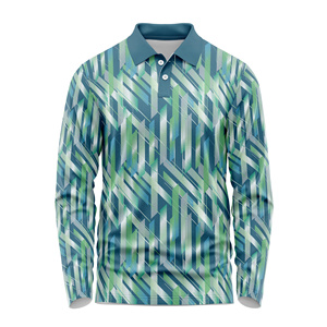 Camiseta de Golf Profesional de Manga Larga, Antiarrugas, de Jersey Sólido, Material Atlético para Entrenamiento al Aire Libre y Viajes - Product Image 1