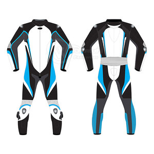 Combinaison de moto en cuir véritable pour homme, légère, grande taille, coupe-vent, séchage rapide, facile à porter, personnalisable avec logo – Meilleure vente - Product Image 2