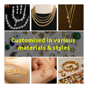 Custom <strong>Jewelry</strong> Manufacturer Design Logo Necklace Earrings Rings Bracelet Silver Brass Stainless Steel <strong>Jewelry</strong> Gold Plated - Product Image 4