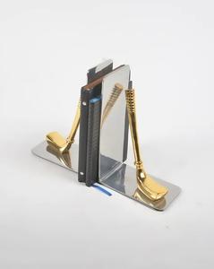 Lo último en sujetalibros de diseño de soporte de estilo de bloque de aluminio fundido para guardar libros con acabado de alta calidad a precios bajos - Product Image 2