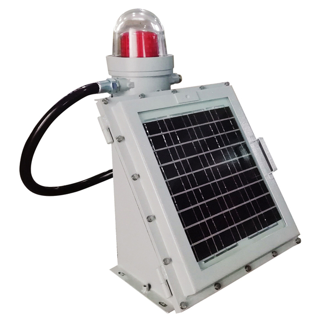 EX-HB20 Explosion Proof Solar Powered Light(5-7NM) Powered Buoy Light Ex Proof Solar Navigation Light
