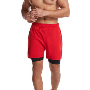 Shorts de course pour hommes, doux et extensibles, pour l'entraînement, le jogging et le confort quotidien - Product Image 1