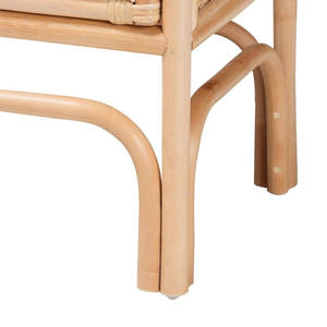 Armoire élégante en rotin avec tiroir Table de chevet de rangement Boho faite à la main pour meubles de chambre à coucher fabriquée au Vietnam - Product Image 5