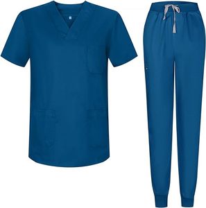 High Quality Woven Unisex Custom Designed Breathable Comfortable <b>Scrub</b> Sets with Custom Logo-Pakistan Healthcare Professionals - Product Image 6
