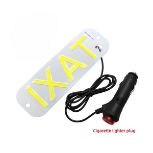 Spot Wholesale Custom Taxi LED Ceiling <b>Light</b> COB Material Cigarette Lighter Power Strip <b>Switch</b> <b>Single</b> Color Size Is Optional - Product Image 3