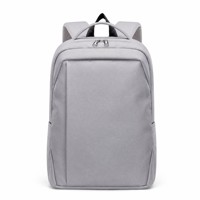 Sac à dos de voyage professionnel durable et tendance, sac pour ordinateur minimaliste avec port USB, sac de voyage imperméable pour le bureau, les voyages et l'école