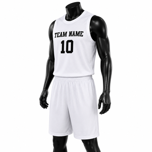 Uniforme de Baloncesto Personalizado, Conjunto de Jersey Deportivo Transpirable para Hombres y Jugadores Jóvenes - Product Image 3