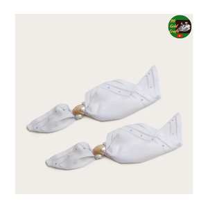 Anneaux de serviette en coquillage naturel faits à la main, fournisseur de décoration de table, anneaux de serviette en coquillage naturel faits à la main, décoration de table naturelle - Product Image 5