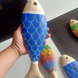 Formas de Animales de Madera Natural \ Artesanía Artística |   Pintura Segura |   Juguete de Aprendizaje Montessori para Niños - Product Image 4