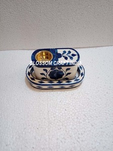 Ensemble de brûleurs Bakhoor en résine fabriqués à la main avec plateau et boîte en incrustation d'os et de nacre Idéal pour l'Aïd Religieux et le Bureau - Product Image 5