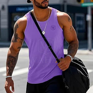 Débardeur Homme Premium en Coton Doux Sans Manches pour l'Été, Idéal pour le Sport et les Tenues Décontractées - Product Image 3