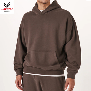 Sweats à capuche à fermeture éclair en molleton léger pour hommes du fabricant pakistanais capuche d'hiver doublée de couleur unie en relief quantité minimale de commande bas teint uni - Product Image 5