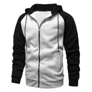 Vente en gros, sweat à capuche surdimensionné, vêtements pour hommes, hauts à capuche unisexe, sweat à capuche 100% coton, nouveauté automne, coton épais pour hommes 360G - Product Image 2