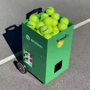 Máquina portátil de pelotas de tenis con control de aplicación para práctica y entrenamiento de tenis - Product Image 1