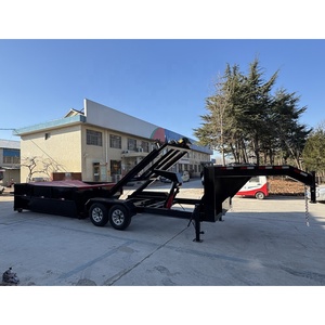 buy 20 Yard Roll off Dumpster and Trailer Small Farm Tractor Trailer 5 Ton Rimorchio Agricolo - Product Image 1