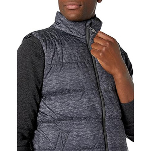 Vêtements d'hiver chauds pour hommes Crop Top Cotton Work Wear Bubble Puffer Sleeveless Men's Vests & amp Waistcoats - Product Image 3